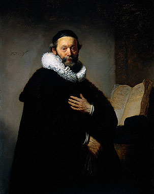 Rembrandt Portrait de Johannes Wtenbogaert