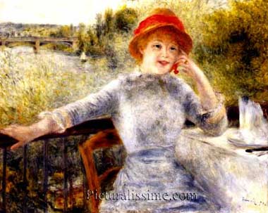 Auguste Renoir alphonsine fournaise ile de Chatou