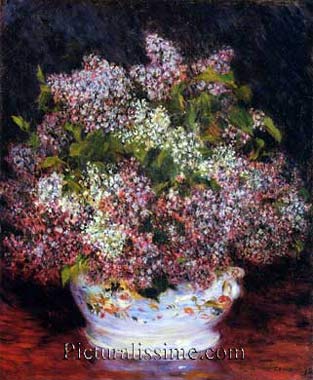 Auguste Renoir bouquet de lilas