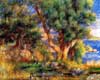 Renoir paysage à coté de Menton