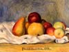 Renoir poires et pommes