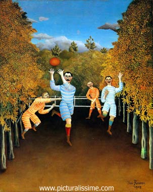 henri rousseau les Joueurs de Football