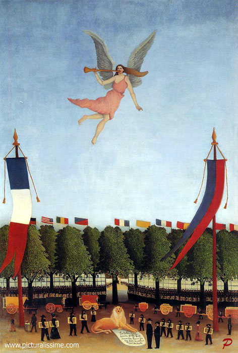 Copie Reproduction Henri Rousseau Liberté