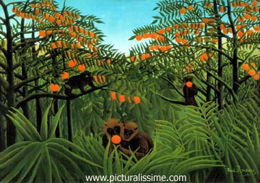 henri rousseau orange