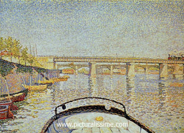 Paul Signac le Pont d'Asnières