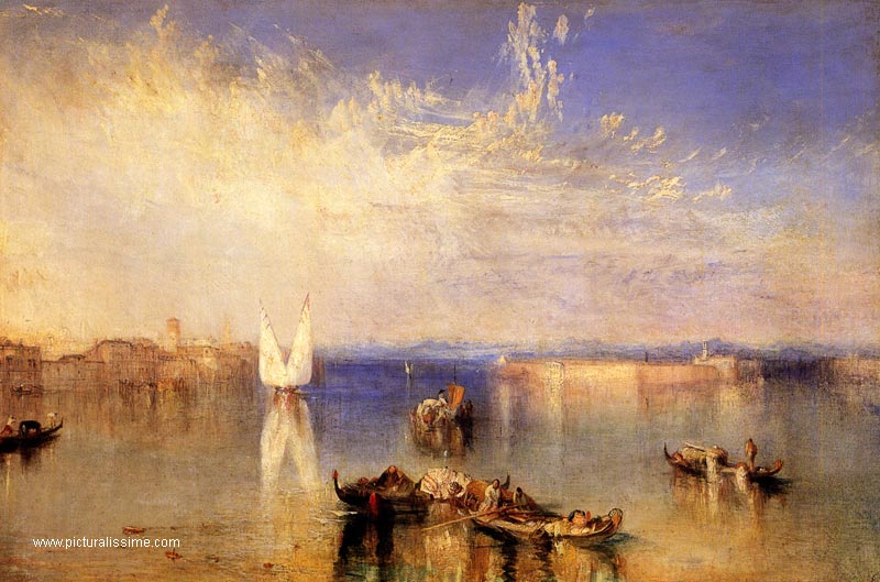 Copie Reproduction Turner Campo Santo Venise