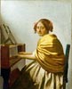 Vermeer Femme assise à l'épinette