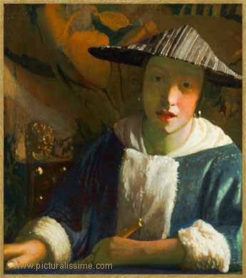 Vermeer la jeune fille à la flte