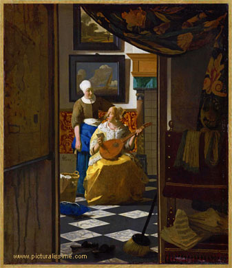 Vermeer la Lettre d'Amour